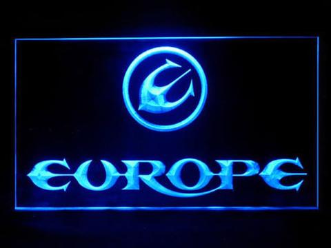 Europe 2 LED Neon Sign